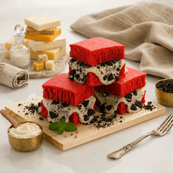 Martabak Manis Special Red Velvet Cream Chesee Oreo